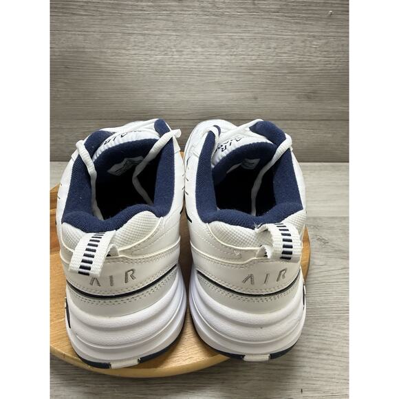 Nike Air Monarch Men\'s Sneakers White/Blue, Size 14 main image 8